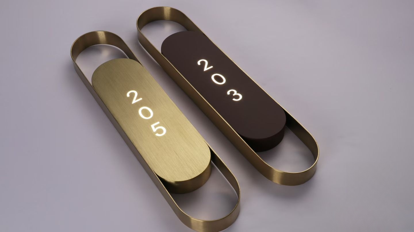 Stainless Steel Door Name Plates